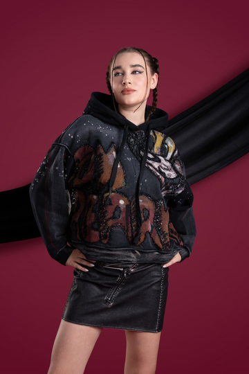Nocturnal Charm Hoodie