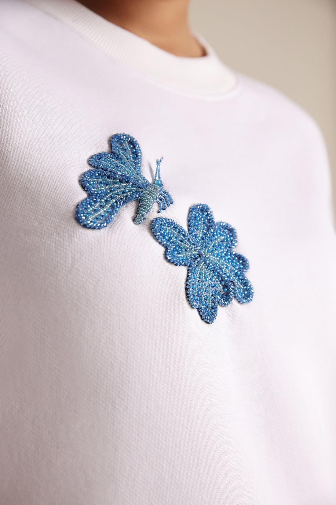 Blue Bloom Sweatshirt